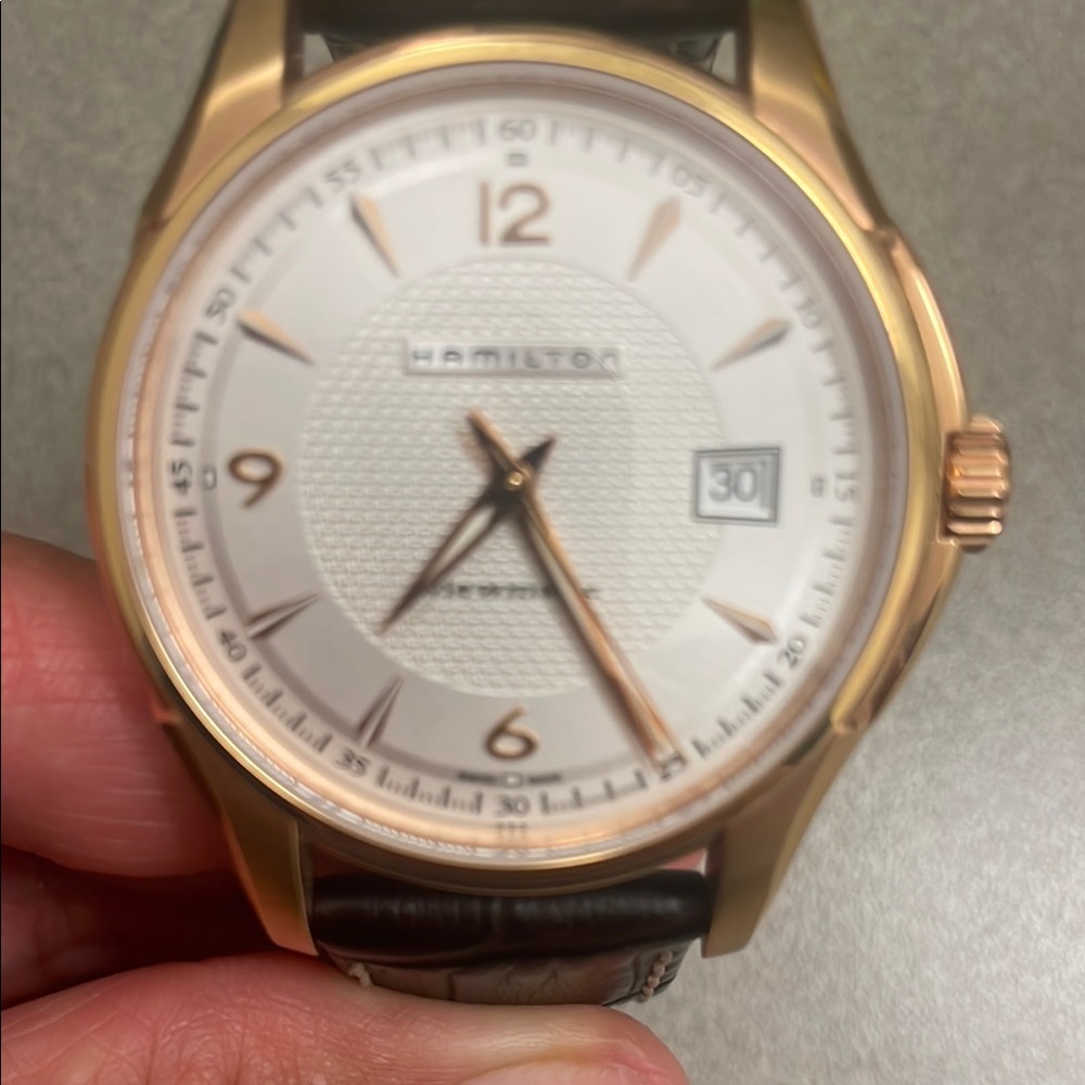 Hamilton Men's Rose Gold Watch